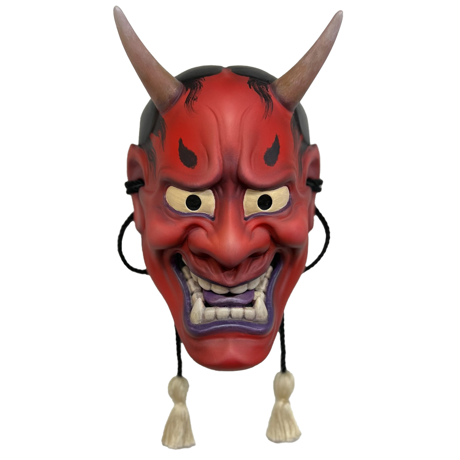 Custom Order - Painted Hannya Mask